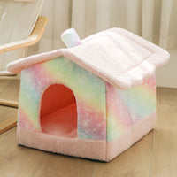 HKM-4500029 Cozy Closed Thermal Comfort Nest for Puppies in Various Colors