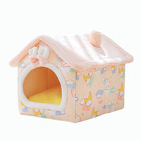 HKM-4500029 Cozy Closed Thermal Comfort Nest for Puppies in Various Colors