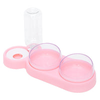 HKM-4500157 Automatic Pet Feeder with Water Fountain for Cats and Dogs - Double Food and Water Bowl with Raised Stand