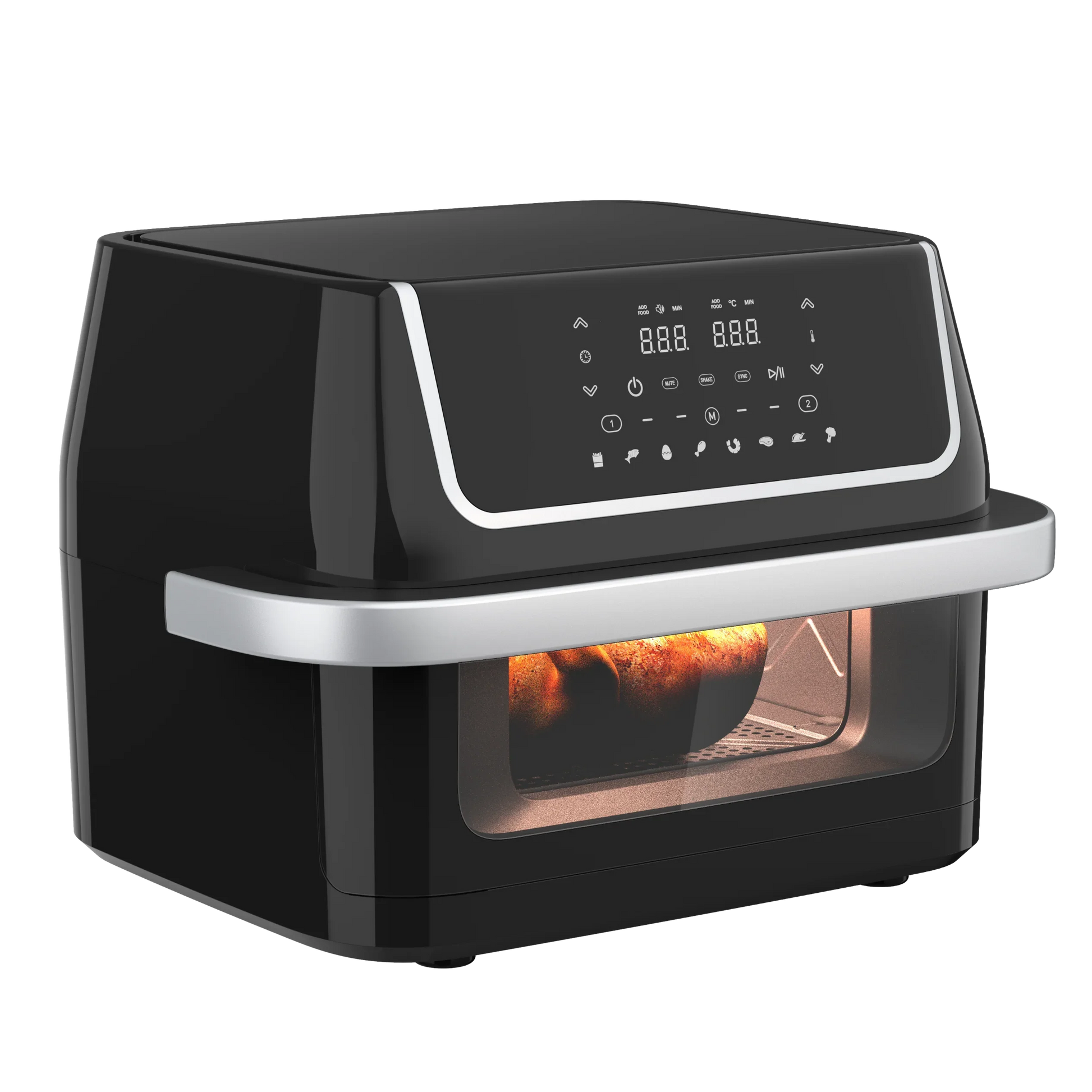 HKM-450067 10L Air Fryer Oven with Steam Function for Versatile Kitchen Cooking