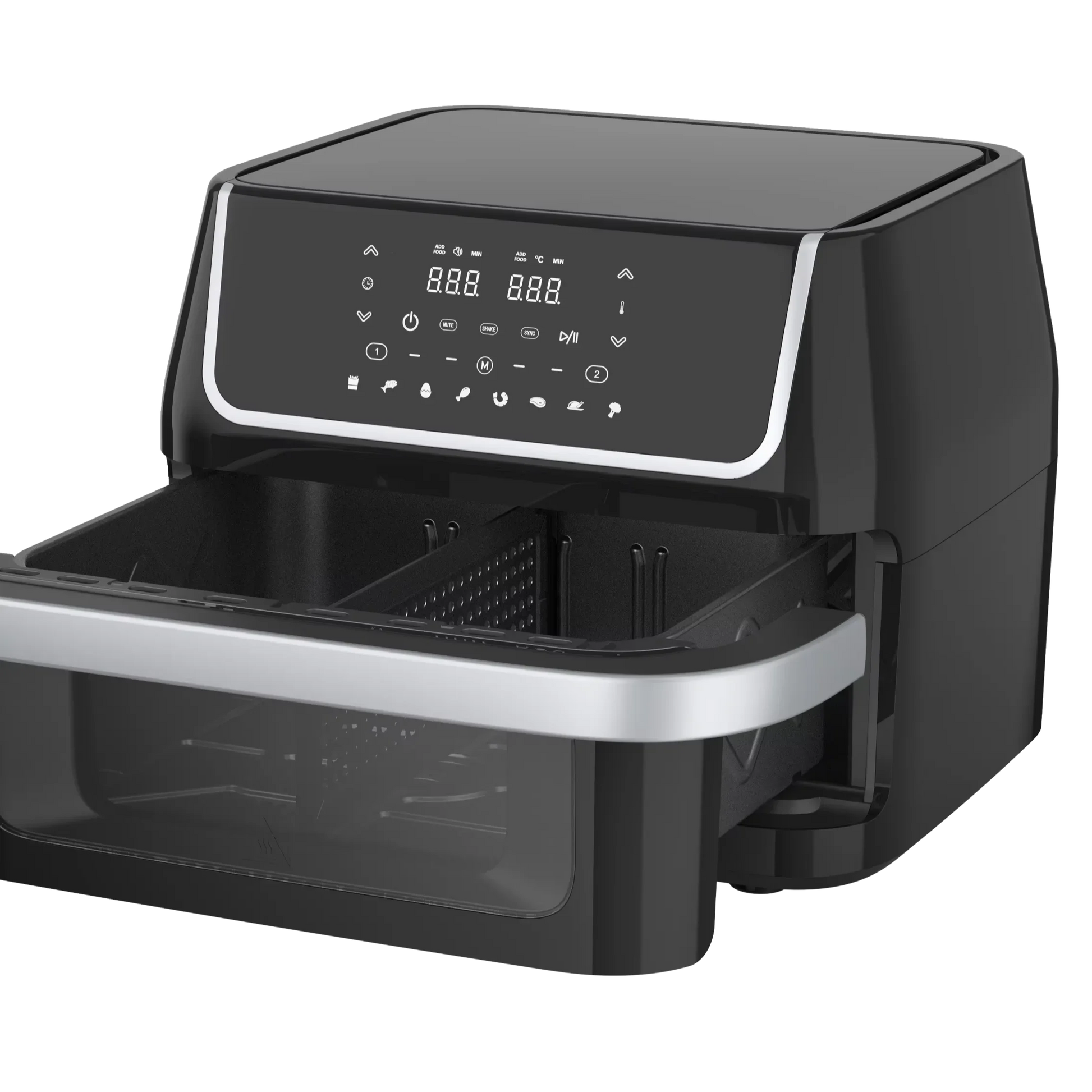 HKM-450067 10L Air Fryer Oven with Steam Function for Versatile Kitchen Cooking