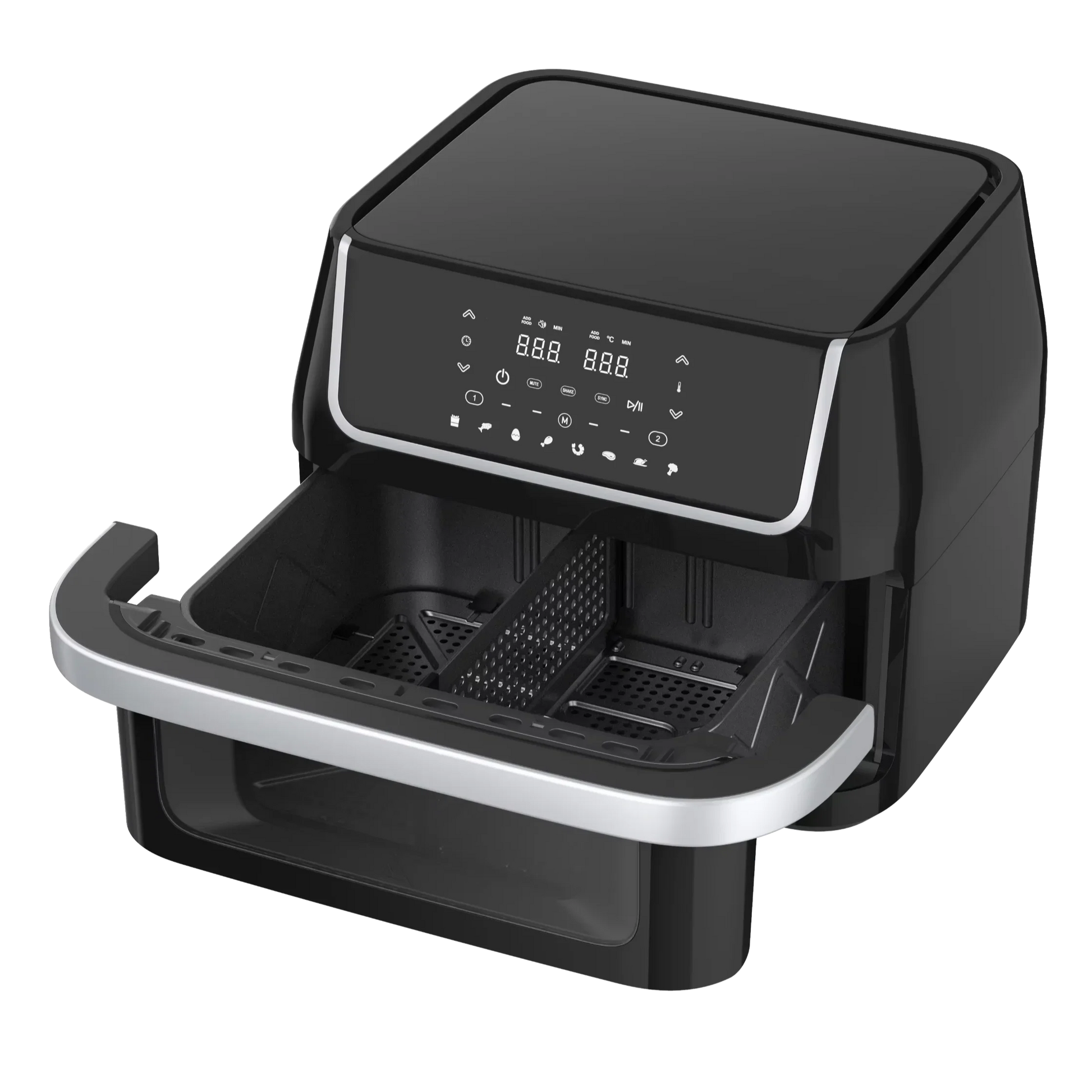 HKM-450067 10L Air Fryer Oven with Steam Function for Versatile Kitchen Cooking