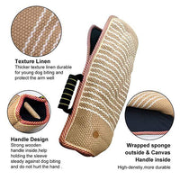 HKM-4500797 Durable Dog Training Bite Sleeve with Elbow Protection and Internal Handle