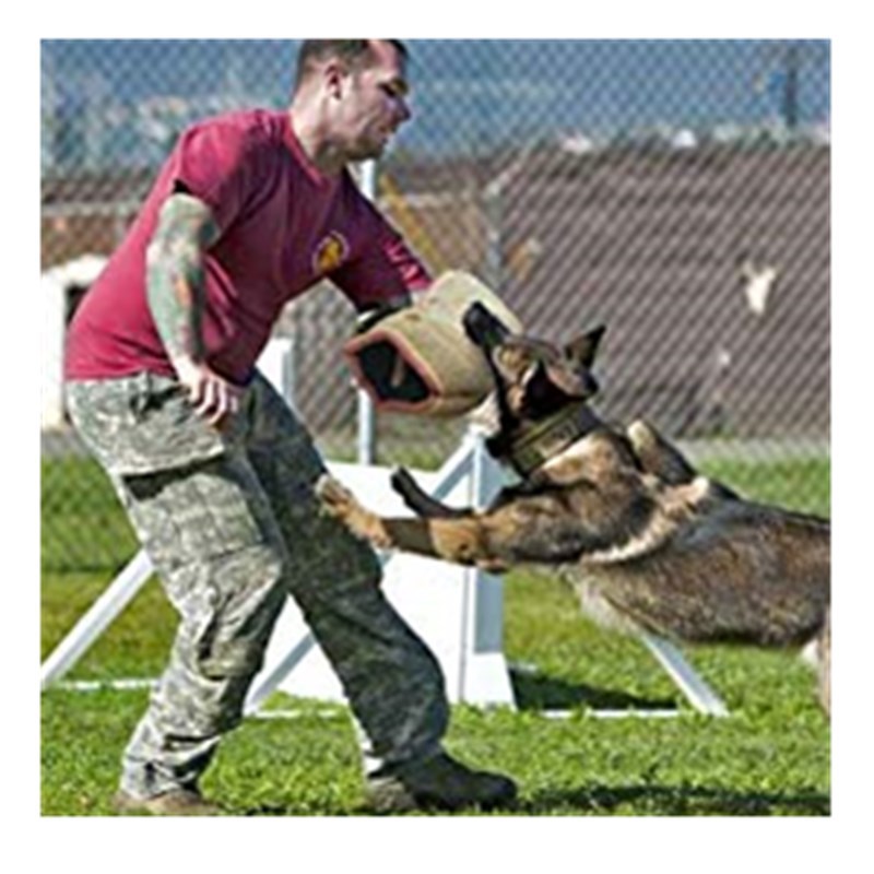 HKM-4500797 Durable Dog Training Bite Sleeve with Elbow Protection and Internal Handle