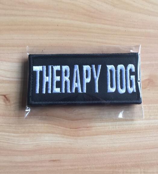 HKM-4505021 Pet-Themed Embroidered Badge Fabric Patch for Clothing, 9x4cm