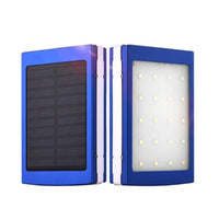 HKM-450515 Solar-Powered Aluminum Alloy Camping Lamp with Mobile Power Bank Functionality