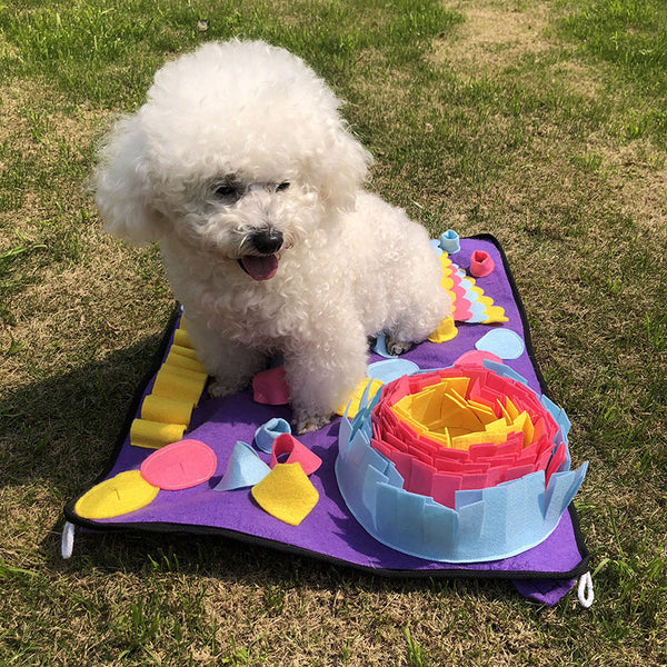 HKM-4507581 Pet Sniffing Pad - Durable Fabric Seat Cushion for Dogs and Cats