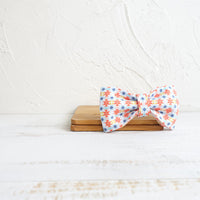 HKM-4507709 Stylish Dog Bow Collar with Leash, Polyester Material, Multiple Sizes Available