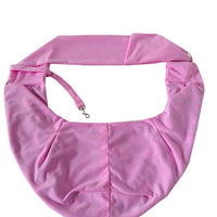 HKM-4507965 One-Shoulder Messenger Pet Backpack for Small Dogs and Puppies - Soft Fleece and Cotton, Multiple Colors Available