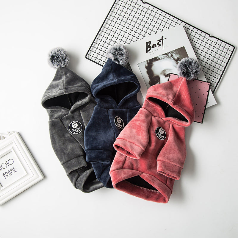 HKM-4509885 Cozy Winter Clothing for Small Dogs in Various Colors and Sizes