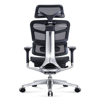 HKM-451091 Ergonomic High Back Office Chair with Adjustable Mesh Design and Swivel Headrest