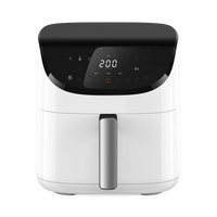 HKM-451219 Modern 5L Oil-Free Air Fryer with Competitive Kitchen Style
