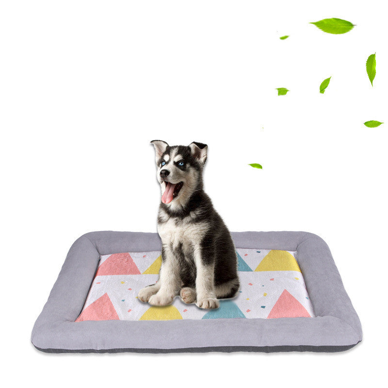 HKM-4513341 Cool Comfort Pet Nest Pad for Dogs and Cats ¨C Available in Grey, Pink, and Blue