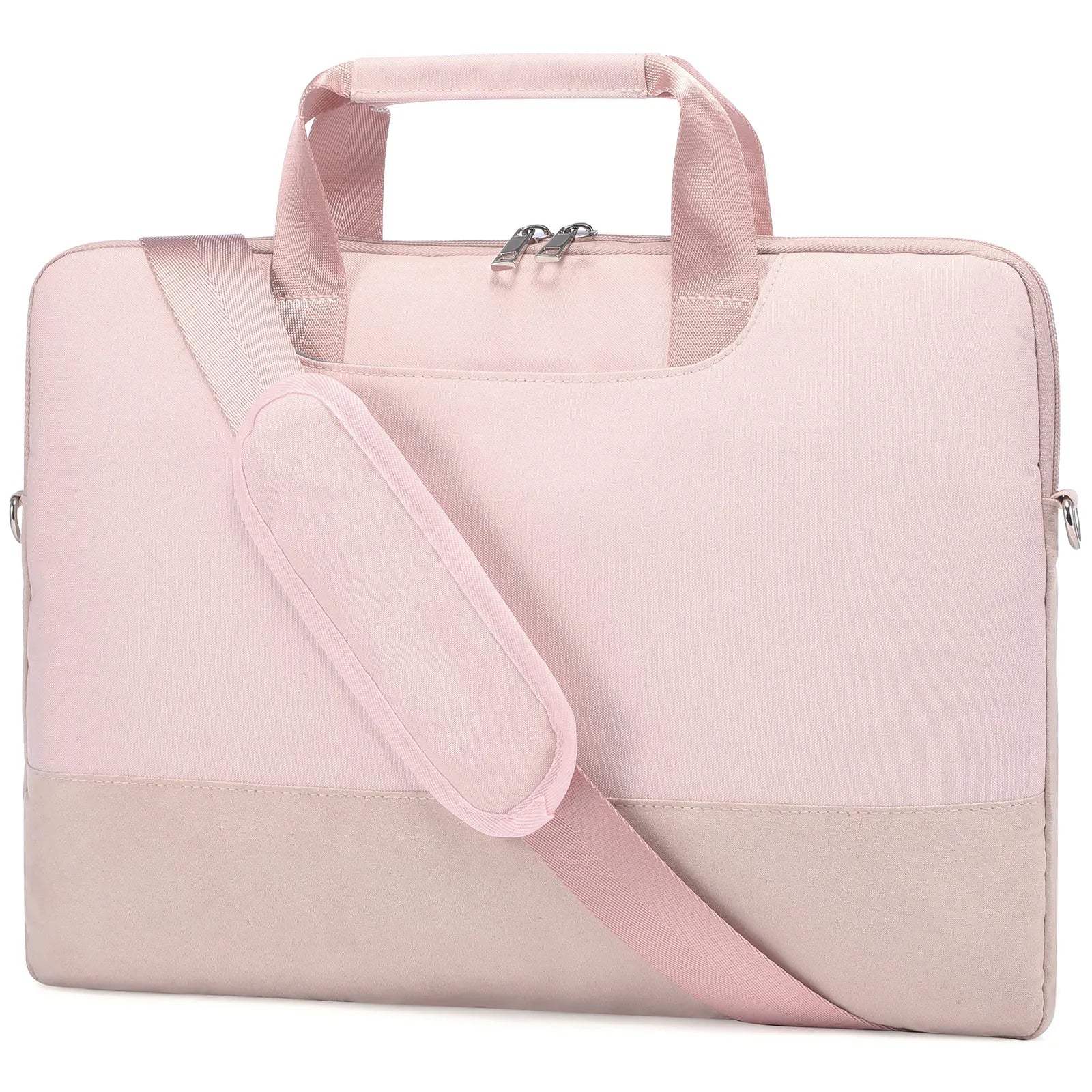 HKM-451347 Women's Laptop Bag for 15.6 Inch Laptop - Stylish Computer Briefcase with 4 Compartments for Work and Travel