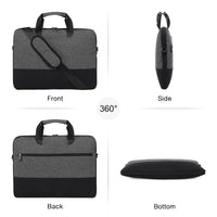 HKM-451347 Women's Laptop Bag for 15.6 Inch Laptop - Stylish Computer Briefcase with 4 Compartments for Work and Travel