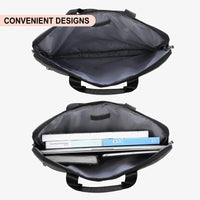 HKM-451347 Women's Laptop Bag for 15.6 Inch Laptop - Stylish Computer Briefcase with 4 Compartments for Work and Travel