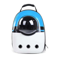 HKM-4513725 Portable Pet Backpack with Transparent Cover and Ventilation Holes for Cats and Dogs