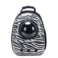 HKM-4513725 Portable Pet Backpack with Transparent Cover and Ventilation Holes for Cats and Dogs