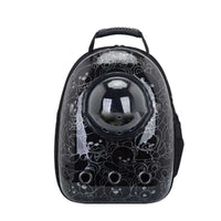 HKM-4513725 Portable Pet Backpack with Transparent Cover and Ventilation Holes for Cats and Dogs