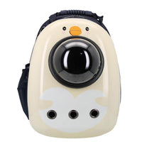 HKM-4513725 Portable Pet Backpack with Transparent Cover and Ventilation Holes for Cats and Dogs