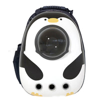 HKM-4513725 Portable Pet Backpack with Transparent Cover and Ventilation Holes for Cats and Dogs