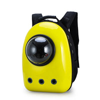 HKM-4513725 Portable Pet Backpack with Transparent Cover and Ventilation Holes for Cats and Dogs
