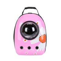 HKM-4513725 Portable Pet Backpack with Transparent Cover and Ventilation Holes for Cats and Dogs