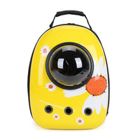 HKM-4513725 Portable Pet Backpack with Transparent Cover and Ventilation Holes for Cats and Dogs