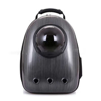 HKM-4513725 Portable Pet Backpack with Transparent Cover and Ventilation Holes for Cats and Dogs