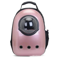 HKM-4513725 Portable Pet Backpack with Transparent Cover and Ventilation Holes for Cats and Dogs