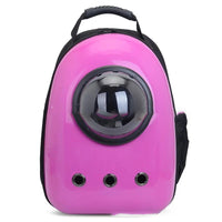HKM-4513725 Portable Pet Backpack with Transparent Cover and Ventilation Holes for Cats and Dogs