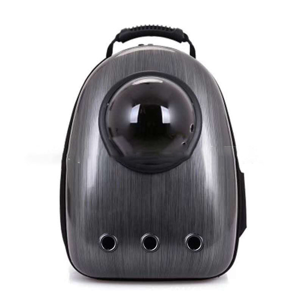 HKM-4513725 Portable Pet Backpack with Transparent Cover and Ventilation Holes for Cats and Dogs