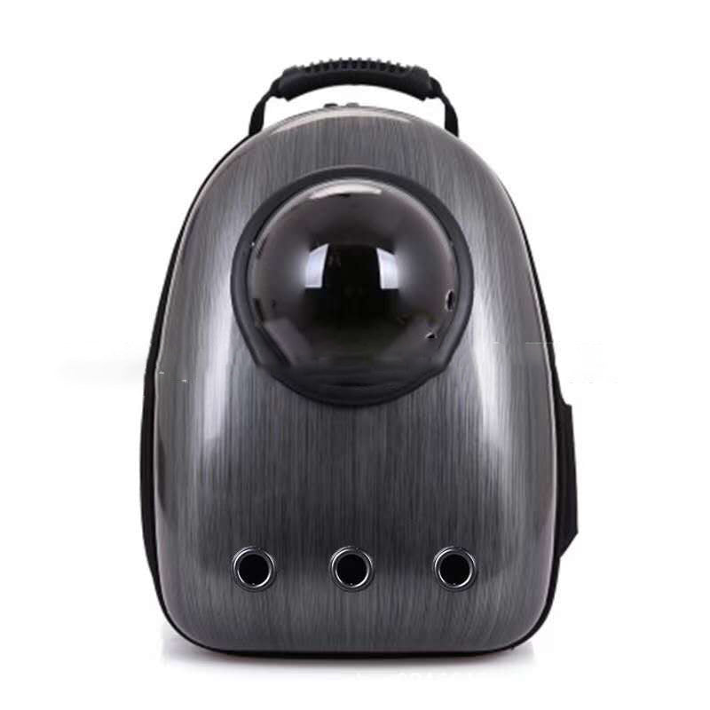 HKM-4513725 Portable Pet Backpack with Transparent Cover and Ventilation Holes for Cats and Dogs