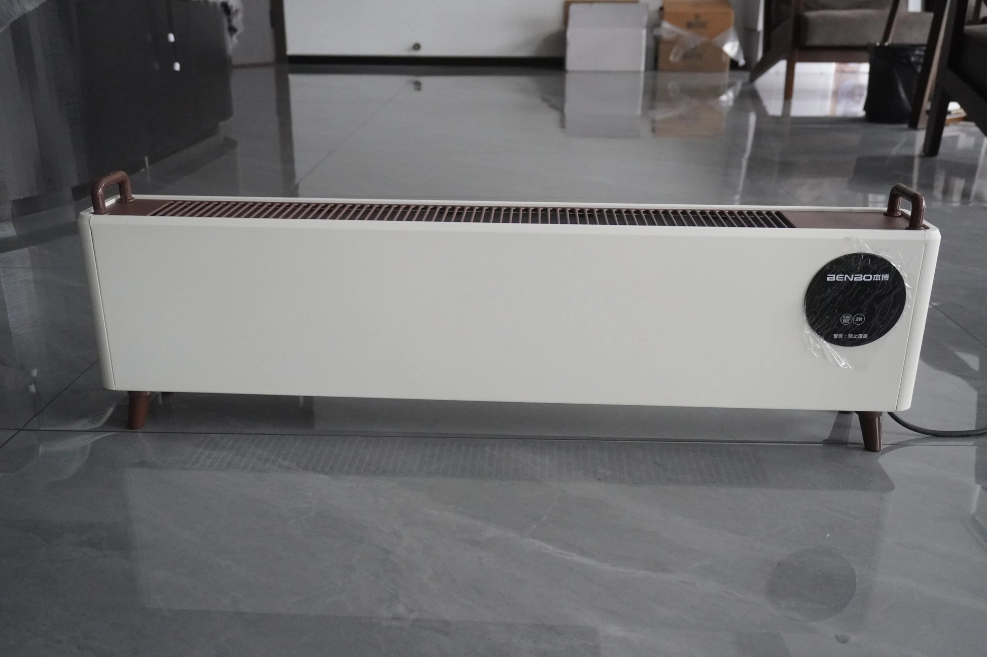 HKM-451411 2200W Electric Convector Heater with Remote Control, Adjustable Thermostat, 3 Heating Modes, and Overheat Protection, Ideal for Home and Office Use