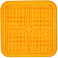HKM-4515261 Silicone Pet Licking and Slow Feeding Pad - Dog Bone & Cross Designs, Multiple Colors