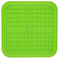 HKM-4515261 Silicone Pet Licking and Slow Feeding Pad - Dog Bone & Cross Designs, Multiple Colors