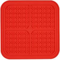 HKM-4515261 Silicone Pet Licking and Slow Feeding Pad - Dog Bone & Cross Designs, Multiple Colors