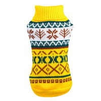 HKM-4515645 Cozy Casual Dog Sweater for Autumn and Winter - 100% Cotton Material