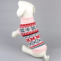 HKM-4515645 Cozy Casual Dog Sweater for Autumn and Winter - 100% Cotton Material