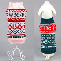 HKM-4515645 Cozy Casual Dog Sweater for Autumn and Winter - 100% Cotton Material