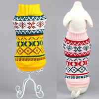 HKM-4515645 Cozy Casual Dog Sweater for Autumn and Winter - 100% Cotton Material