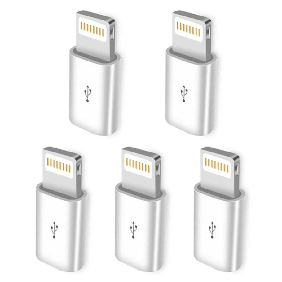 HKM-451667 Apple Compatible OTG Headset Adapter - Micro USB to Round Head for iPhone 7 Plus