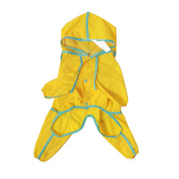 HKM-4517821 All-Weather Raincoat for Small and Medium-Sized Dogs - Available in Yellow, Gray, Green