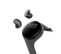 HKM-451859 Bluetooth Smart Watch with Integrated Headset in Black - Simple Sports Design