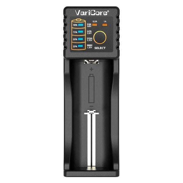 HKM-451859 Universal V10 18650 Battery Charger for Lithium and NiMH Batteries, Multiple Charging Options and Smart Monitoring