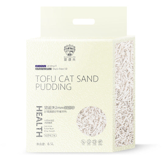 HKM-451987 Doffer Tofu Cat Litter - Dust-Free Clumping & Deodorizing Corn Litter for Cats