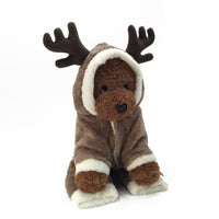 HKM-4521405 Cozy Coral Fleece Christmas Dog Clothes for Small to XL Breeds