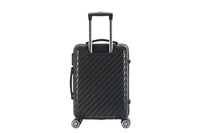 HKM-452179 24 Inch Lightweight Trolley Case with Universal Wheels and 20 Inch Student Luggage Lock Box