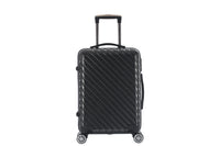 HKM-452179 24 Inch Lightweight Trolley Case with Universal Wheels and 20 Inch Student Luggage Lock Box