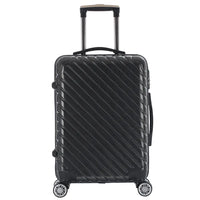HKM-452179 24 Inch Lightweight Trolley Case with Universal Wheels and 20 Inch Student Luggage Lock Box